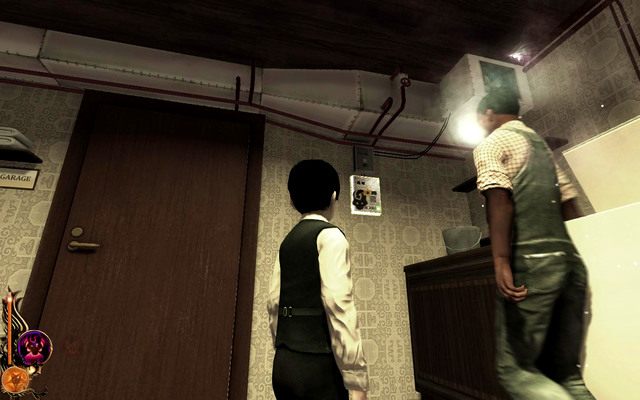 Za pomocą kontroli umysłu wykorzystaj mechanika aby wyłączył wentylację - 14 - Overdose Of Fumes | Opis przejścia | Lucius - Lucius - poradnik do gry