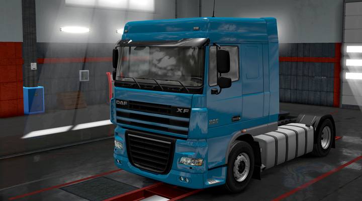 DAF XF - ETS2: Modele ciężarówek - lista - Euro Truck Simulator 2 - poradnik do gry