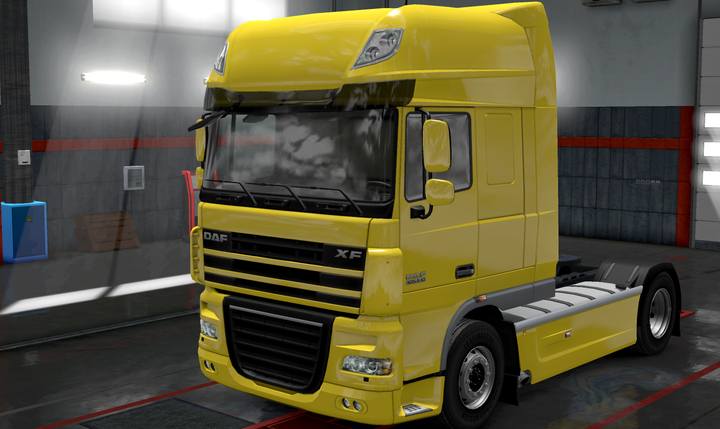 DAF XF105 - ETS2: Modele ciężarówek - lista - Euro Truck Simulator 2 - poradnik do gry