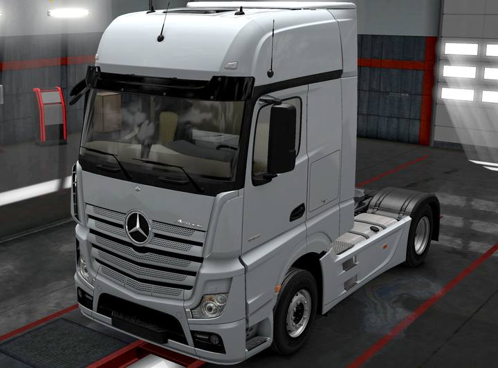 MERCEDES-BENZ NEW ACTROS - ETS2: Modele ciężarówek - lista - Euro Truck Simulator 2 - poradnik do gry