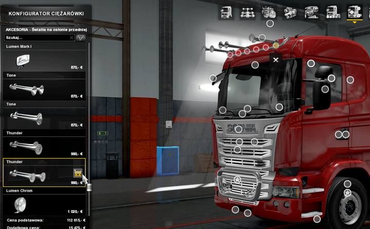 Nie warto przesadzać z ilością klaksonów... - ETS2: Sygnał pneumatyczny - jak używać? - Euro Truck Simulator 2 - poradnik do gry