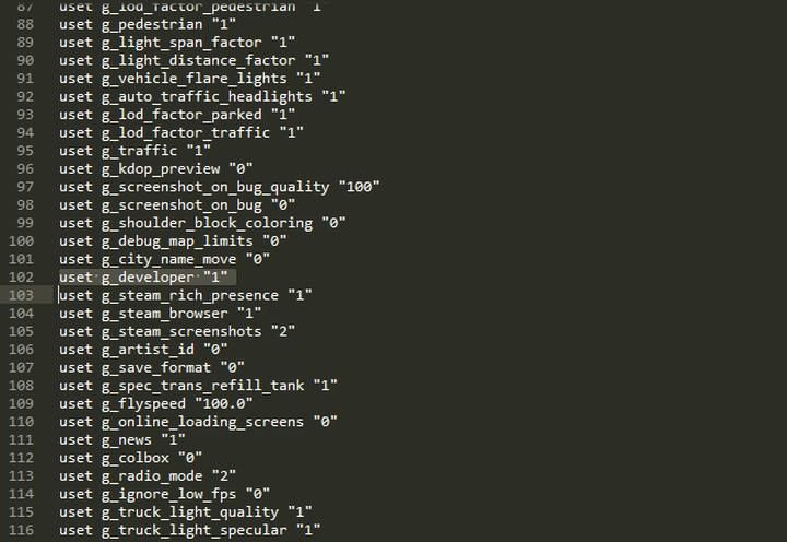 Otwórz w notatniku plik konfiguracyjny config - ETS2: Brak zleceń w multiplayer - Euro Truck Simulator 2 - poradnik do gry