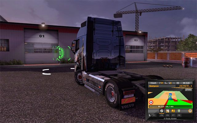 W każdym z dostępnych miast natkniesz się na pusty garaż, który możesz zakupić - ETS2: Właściciel wieloosobowej firmy - jak funkcjonuje? - Euro Truck Simulator 2 - poradnik do gry