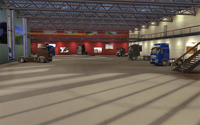 W grze zasadniczo dostępnych jest siedem modeli ciężarówek, po jednym dla każdej z marek - ETS2: Modele ciężarówek - lista - Euro Truck Simulator 2 - poradnik do gry