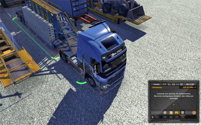 Wmanewruj przyczepę we wskazane miejsce - ETS2: Parkowanie przyczepy - Euro Truck Simulator 2 - poradnik do gry