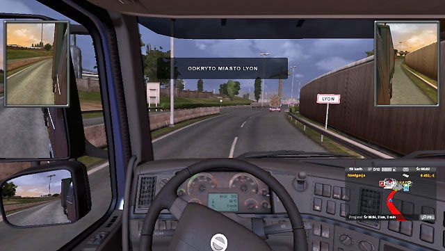 Przemierzając Europę wykonując kolejne zlecenia będziesz odwiedzał kolejne miasta - ETS2: Odkrywanie miast i obiektów - Euro Truck Simulator 2 - poradnik do gry