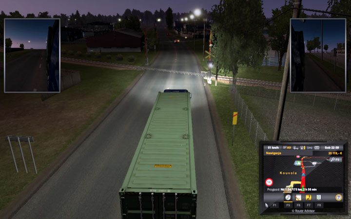 Drogi tutaj są wąskie, obiektów jest sporo, ale są one porozrzucane po okolicy - ETS2 Bałtycki szlak: Finlandia - Euro Truck Simulator 2 - poradnik do gry
