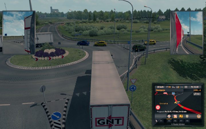 Miasto położone jest przy wąskiej drodze - ETS2 Bałtycki szlak: Litwa - Euro Truck Simulator 2 - poradnik do gry