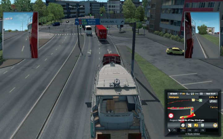 Miasto jest rozrzucone po sporym obszarze - ETS2 Bałtycki szlak: Estonia - Euro Truck Simulator 2 - poradnik do gry