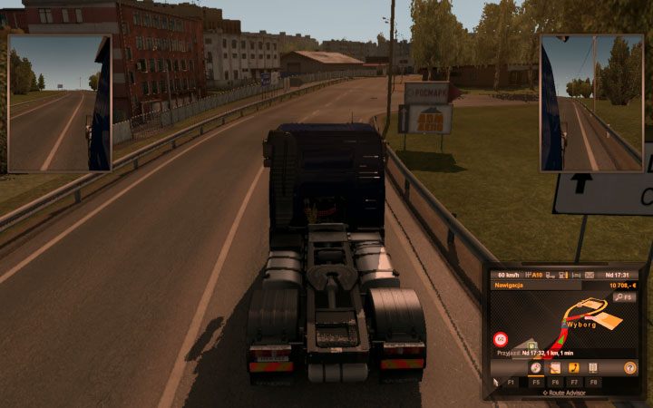 Jest małe - to kilka wąskich ulic pomiędzy dwoma węzłami autostradowymi - ETS2 Bałtycki szlak: Rosja - Euro Truck Simulator 2 - poradnik do gry