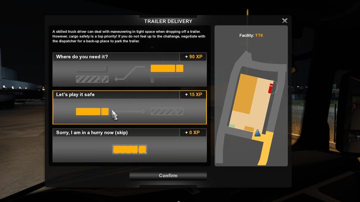 Doświadczenie otrzymacie także, za jazdę w trybie swobodnym - ETS2: Doświadczenie - poziomy, jak zdobywać? - Euro Truck Simulator 2 - poradnik do gry