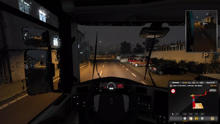 Drogi poza terenem zabudowanym potrafią być bardzo niebezpieczne - ETS2: Typy dróg - ograniczenia prędkości - Euro Truck Simulator 2 - poradnik do gry