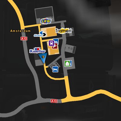 Miasto położone jest na wybrzeżu - ETS2: Holandia - drogi, miasta, promy - Euro Truck Simulator 2 - poradnik do gry