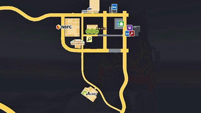 Stolica Niemiec posiada rewelacyjne połączenia autostradowe z okolicznymi miastami - ETS2: Niemcy - drogi, miasta - Euro Truck Simulator 2 - poradnik do gry