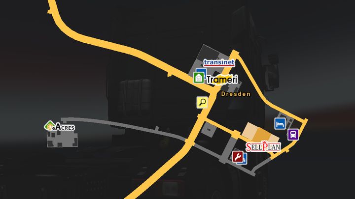 Drezno położone jest nieco na uboczu, ale przy ważnym szlaku z północy na południe (Berlin - Praga) i ze wschodu na zachód (Wrocław - Frankfurt) - ETS2: Niemcy - drogi, miasta - Euro Truck Simulator 2 - poradnik do gry