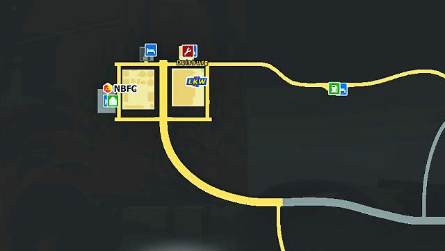 To małe miasto położone na uboczu z daleka od autostrad - ETS2: Niemcy - drogi, miasta - Euro Truck Simulator 2 - poradnik do gry