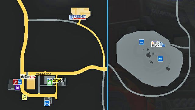 Hanower znajduje się na skrzyżowaniu ważnych dróg z północy na południe i ze wschodu na zachód - ETS2: Niemcy - drogi, miasta - Euro Truck Simulator 2 - poradnik do gry