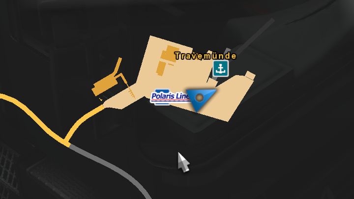 Małe miasteczko portowe na północy kraju - ETS2: Niemcy - drogi, miasta - Euro Truck Simulator 2 - poradnik do gry