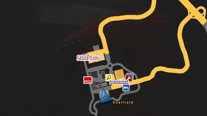 Miasto położone jest w centrum kraju, przy autostradzie M1 prowadzącej z północy na południe (Newcastle - Londyn) - ETS2: Wielka Brytania - drogi, miasta - Euro Truck Simulator 2 - poradnik do gry