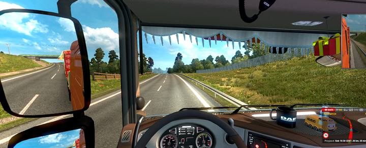 Kabinę możesz urozmaicić licznymi dodatkami - ETS2: Modyfikacje - naprawa i modyfikacje ciężarówek - Euro Truck Simulator 2 - poradnik do gry