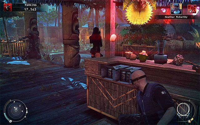 Lewy barek oferuje mniej możliwości w temacie eliminacji zakonnicy - Zamordowanie Heather McCarthy (Parking) | 14 - Atak Świętych - Hitman Absolution - poradnik do gry