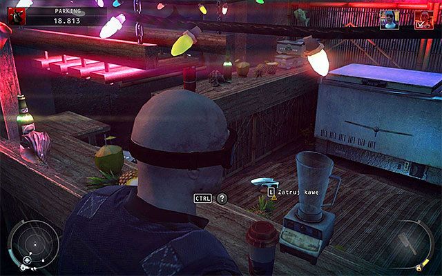 Prawy barek oferuje jedną dodatkową metodę eliminacji Heather - Zamordowanie Heather McCarthy (Parking) | 14 - Atak Świętych - Hitman Absolution - poradnik do gry