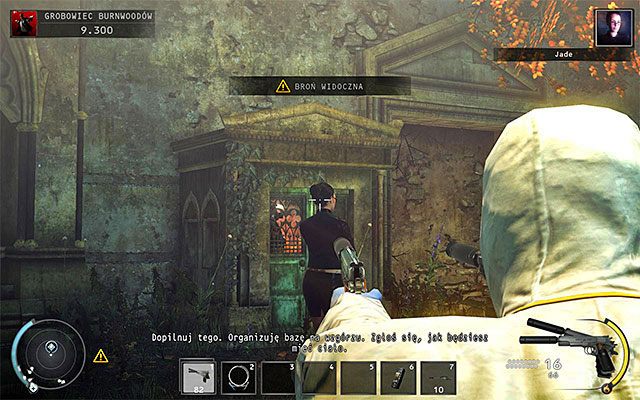 Jednym z najmniej oryginalnych sposobów eliminacji Jade jest zastrzelenie jej - Zamordowanie Jade (Grobowiec Burnwoodów) | 20 - Rozgrzeszenie - Hitman Absolution - poradnik do gry
