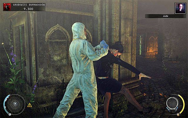 Po założeniu przebrania zaczekaj aż Jade pojawi się przy wspomnianej wyżej polanie - 20 - Rozgrzeszenie | Wyzwania Hitman Rozgrzeszenie - Hitman Absolution - poradnik do gry
