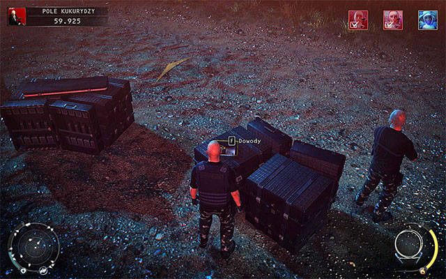 Trzeci dowód możesz pozyskać w trakcie rozgrywania etapu Pole kukurydzy - 14 - Atak Świętych | Wyzwania Hitman Rozgrzeszenie - Hitman Absolution - poradnik do gry