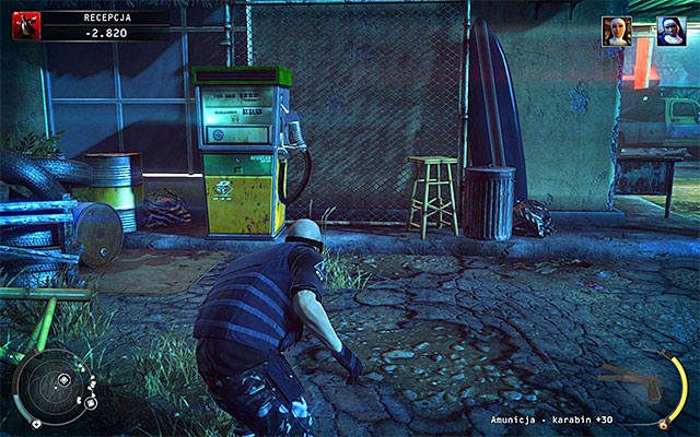 Wyzwanie to można zaliczyć trakcie rozgrywania etapu Recepcja - 14 - Atak Świętych | Wyzwania Hitman Rozgrzeszenie - Hitman Absolution - poradnik do gry