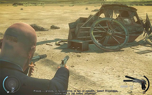 Jeżeli chcesz być bardziej kreatywny, to możesz skorzystać z broni białej - 10 - Pustynia | 10 - Koniec trasy | Solucja Hitman Rozgrzeszenie - Hitman Absolution - poradnik do gry