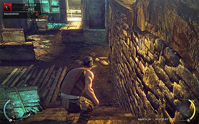 Obie opisane powyżej techniki pozwolą ci dotrzeć do obszaru zajmowanego najprawdopodobniej przez trzech wartowników - Dotarcie do jaskiń (Zejście) | 11 - Dexter Industries | Hitman Rozgrzeszenie - Hitman Absolution - poradnik do gry