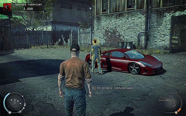 Najlepszym sposobem na zagwarantowanie sobie bezpiecznego dostępu do budynku fabrycznego jest pozyskanie przebrania handlarza bronią - Przedostanie się do wnętrza budynku fabrycznego (Budynek fabryczny) | 11 - Dexter Industries - Hitman Absolution - poradnik do gry