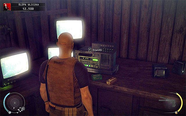 Pierwszy dowód możesz pozyskać w trakcie rozgrywania etapu Ślepa uliczka - 11 - Dexter Industries | Wyzwania Hitman Rozgrzeszenie - Hitman Absolution - poradnik do gry