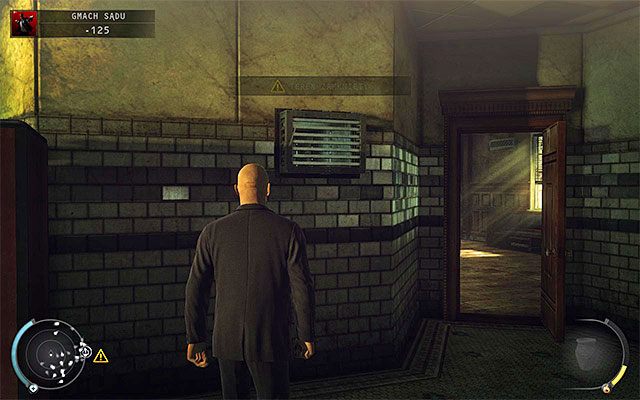 Niezależnie od użytego terminalu komputerowego doprowadzisz do zawieszenia rozprawy sądowej - Dotarcie do cel w przebraniu oskarżonego (Gmach sądu) | 15 - Prawo Skurkyego - Hitman Absolution - poradnik do gry