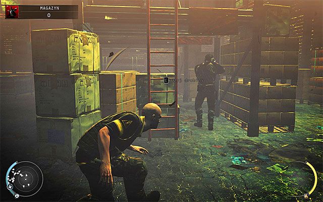 Tu musisz się już znacznie bardziej pilnować, bo nawet na niższych poziomach trudności w okolicy spotkasz co najmniej 5-6 ciężkozbrojnych żołnierzy Agencji - Magazyn | 16 - Operacja Młot Bojowy | Solucja Hitman Rozgrzeszenie - Hitman Absolution - poradnik do gry