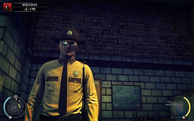 Przebranie policjanta z Hope możesz zdobyć wyłącznie w etapie Więzienie - 15 - Prawo Skurkyego (01 - 08) | Wyzwania Hitman Rozgrzeszenie - Hitman Absolution - poradnik do gry