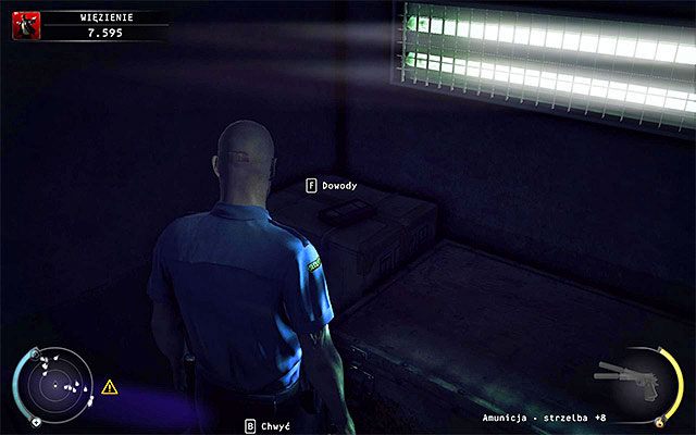 Trzeci dowód możesz pozyskać w trakcie rozgrywania etapu Więzienie - 15 - Prawo Skurkyego (01 - 08) | Wyzwania Hitman Rozgrzeszenie - Hitman Absolution - poradnik do gry