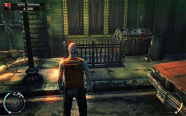 Do piwnicy możesz dotrzeć na kilka różnych sposobów - Eksploracja piwnicy hotelu (Hotel Terminus) | 3 - Terminus - Hitman Absolution - poradnik do gry