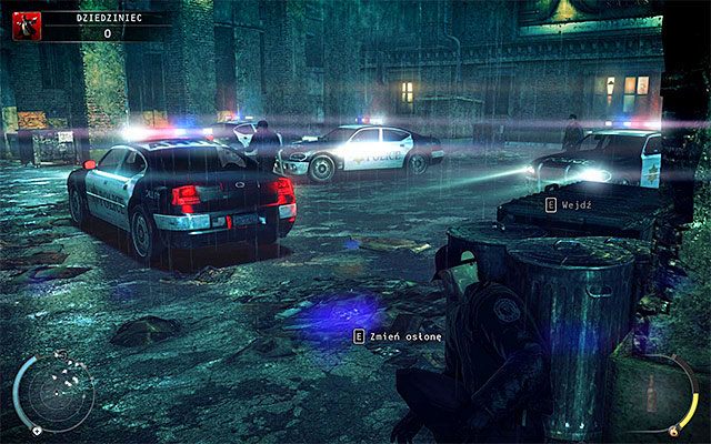 Zbliż się do dziedzińca i poświęć kilka chwil na rozeznanie się w sytuacji - Dziedziniec | 5 - Myśliwy i ofiara | Solucja Hitman Rozgrzeszenie - Hitman Absolution - poradnik do gry