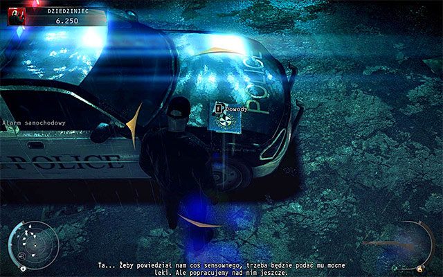 W okolicy znajduje się pierwszy z dowodów - Dziedziniec | 5 - Myśliwy i ofiara | Solucja Hitman Rozgrzeszenie - Hitman Absolution - poradnik do gry