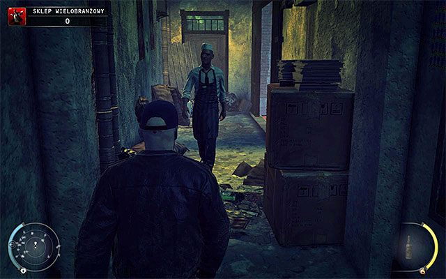 Ostatni trzeci wariant to przedostanie się przez właz na dachu sklepu - Przedostanie się do wnętrza sklepu (Sklep wielobranżowy) | 5 - Myśliwy i ofiara - Hitman Absolution - poradnik do gry