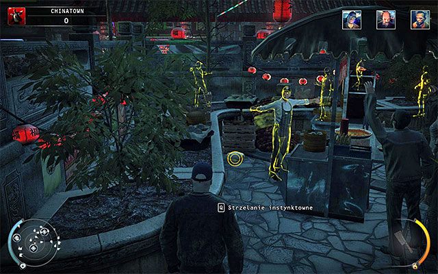 Kolejna możliwość to wybranie przebrania sprzedawcy - Eksploracja Chinatown (Chinatown) | 5 - Myśliwy i ofiara - Hitman Absolution - poradnik do gry