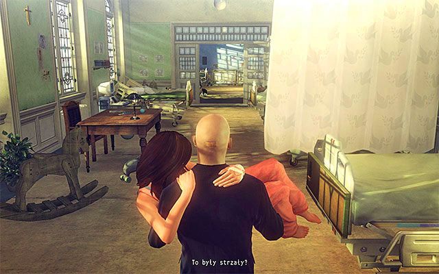 Przystąp do przemierzania bardzo liniowej ścieżki, przechodząc przez kolejne korytarze i pomieszczenia sierocińca - Oddział Victorii | 6 - Rosewood | Solucja Hitman Rozgrzeszenie - Hitman Absolution - poradnik do gry