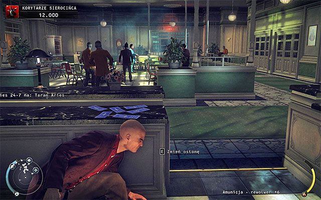 Główne pomieszczenie na parterze sierocińca to wspomniana wcześniej kantyna (Canteen) - Eksploracja parteru sierocińca (Korytarze sierocińca) | 6 - Rosewood - Hitman Absolution - poradnik do gry