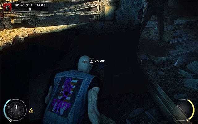 Trzeci dowód możesz pozyskać w trakcie rozgrywania etapu Opuszczony budynek - 5 - Myśliwy i ofiara (01 - 08) | Wyzwania Hitman Rozgrzeszenie - Hitman Absolution - poradnik do gry