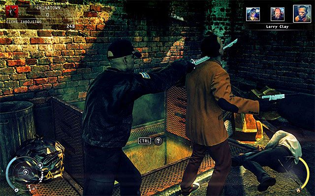 Druga część wyzwania to użycie katany do zamordowania dowolnego z ludzi Wadea - 5 - Myśliwy i ofiara (09 - 16) | Wyzwania Hitman Rozgrzeszenie - Hitman Absolution - poradnik do gry