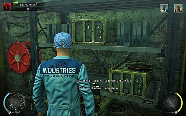 Równie agresywną metodą działania jest skorzystanie z miny zbliżeniowej lub ze zdalnych ładunków wybuchowych - Zamordowanie doktora Raymonda Valentinea (Dział badań) | 12 - Fabryka śmierci - Hitman Absolution - poradnik do gry