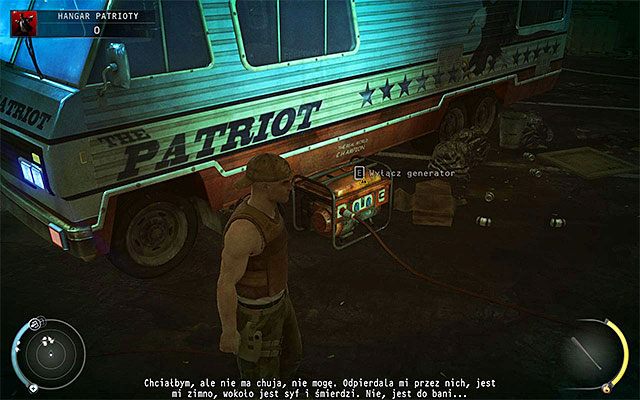 Zanim opuścisz hangar radziłbym też zaopatrzyć się w przebranie - Użycie karty dostępu (Hangar Patrioty) | 13 - Noc walki | Hitman Rozgrzeszenie - Hitman Absolution - poradnik do gry