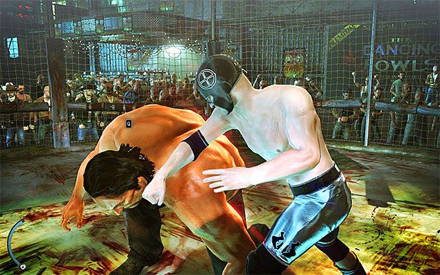 Walka z Sanchezem to kilku scenek QTE - Stoczenie pojedynku na ringu z Sanchezem (Arena) | 13 - Noc walki - Hitman Absolution - poradnik do gry